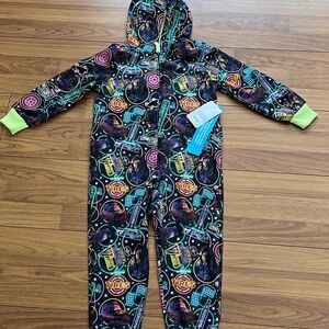NWT Disney Pixar Cars Neon Lights All-in-One Sleepsuit For Kids